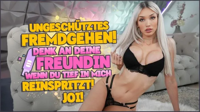 AO FREMDGEHEN! DENK AN DEINE FREUNDIN UND SPRITZ MIR REIN!!!