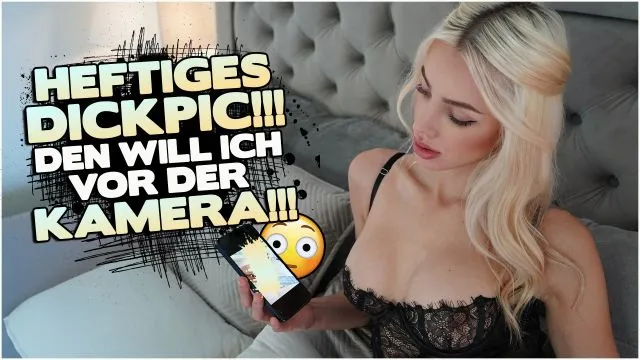 HEFTIGES DICKPIC!!! DEN WILL ICH VOR DER KAMERA!!!